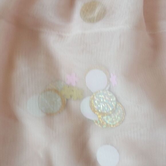 Cat and Jack Pink Mesh 3 Tier Skirt - Picture 3 of 6